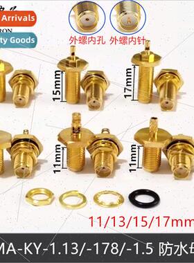 SMA waterprofemale connector KY copper-1.13-178-1.5 to 316 1