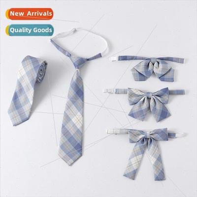 JK Bow Tie Shirt Lapel Accessories Ice Cream Checker Bow Tie