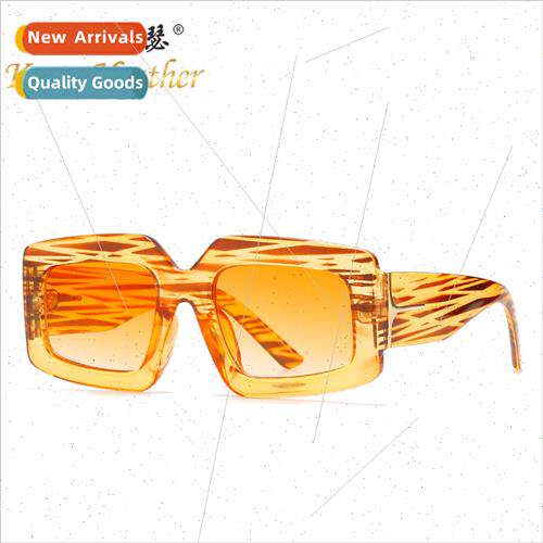 New large frame beveled edge women sunglasses 9124 Europe re