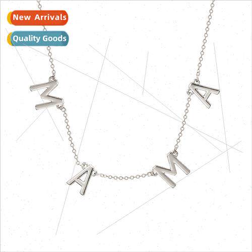 New MAMA LOVE Alloy Necklace Mother Day Women Collarbone Cha