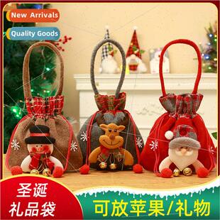 Christmas apple bag gift bag Christmas Eve Christmas fru pac