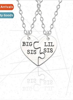 Friends ze sters Girlfriends Alphabet Heart Necklace Heart S