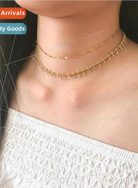 Europe new fashion retro multi-element neck jewelry female d