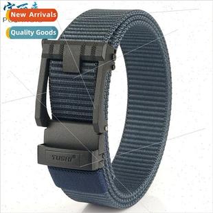 automatic fashion nylon Casual outdoor buckle canvas bel men