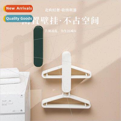 Clothes rack storage rack retractable no punch balcony dryin