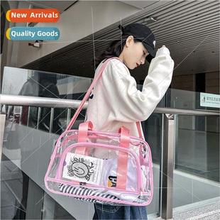 Women Short Travel Transparent Sports Men Bags Gym PVC