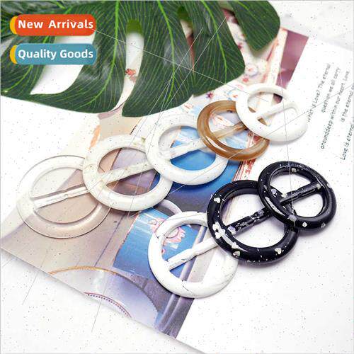 T-shirt shirt sweater buttons scarf buttons resin crackle be