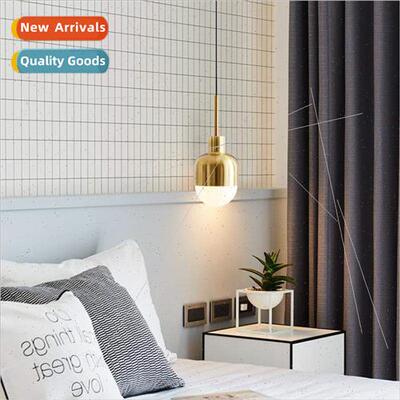 Scandinavian brass chandelier modern simple creative persona