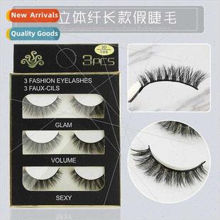 thread soft natural handmade simul lashes cotton eye stem