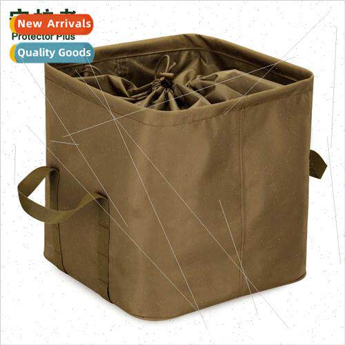 Outdoor Handheld Folding Storage Basket Tactical Vest Recycl