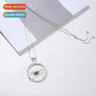 Frosted Women Sweater Europe Long Fish Chain Necklac Hundred