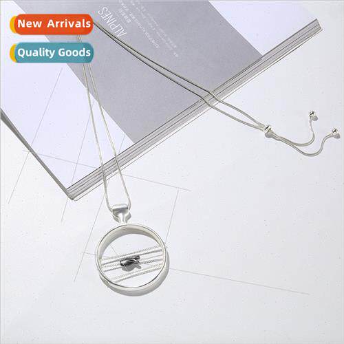 Europe Hundred Fish Frosted Women Sweater Chain Long Necklac