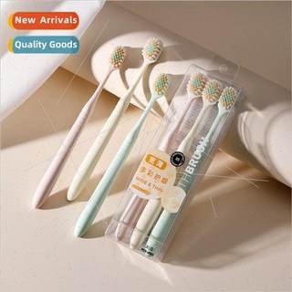 New adult wide head soft bristle toothbrush 3 pack family ho