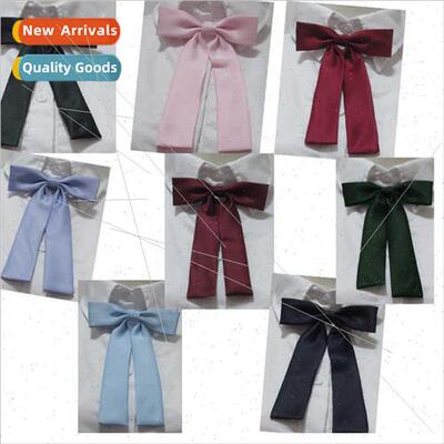 JK Unim Solid Color Bow Tie Bow Flower No Need To Tie Multi-