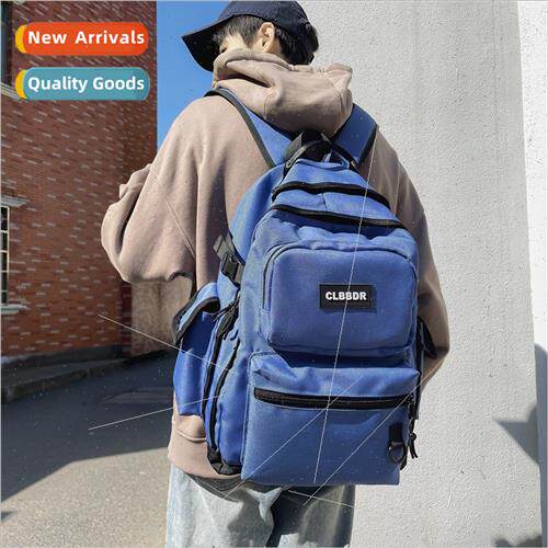 Multi-layer shoulder bag men backpack large capacy travel fa