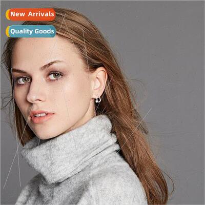 silver earrings female Korea high-end earrings holiday gift