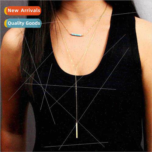 Europe fashion set shooting ladies retro collarbone chain ne
