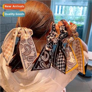 ethnic splicing band new headband bow retro nest Korea bird
