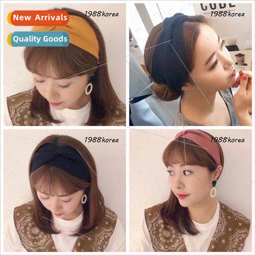 fall winter wool knting hundred cross wash face binding hair