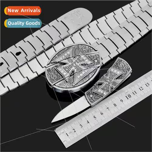 Personalized Men Stainless Steel Belt Metal Anti-body Belt P