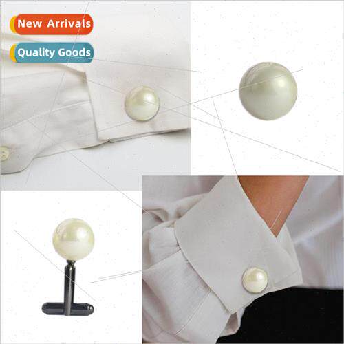 925 lver Beads Cufflinks French Fashion Women Cufflinks lver