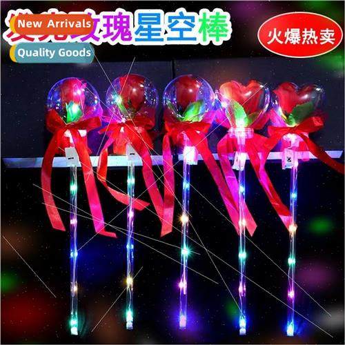 Glter roses bobble ball fairy wchildren light up toys valent
