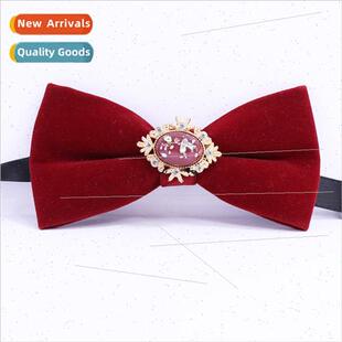 Old Shop Groom Wedding Dress Bow Tie Korean Business Permanc
