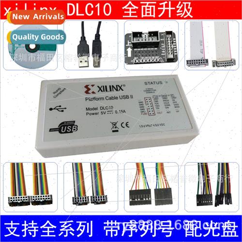 DLC10 XILINX Downloader Download Cable Emulator Platm Cable