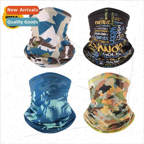 Windproof ice silk cycling mask summer cycling neck cover su