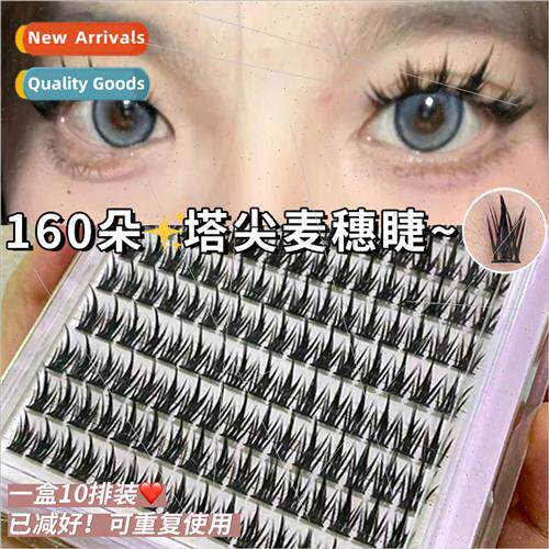 Mai Huei Eyelash Book 10 rows large volume  tower tip false