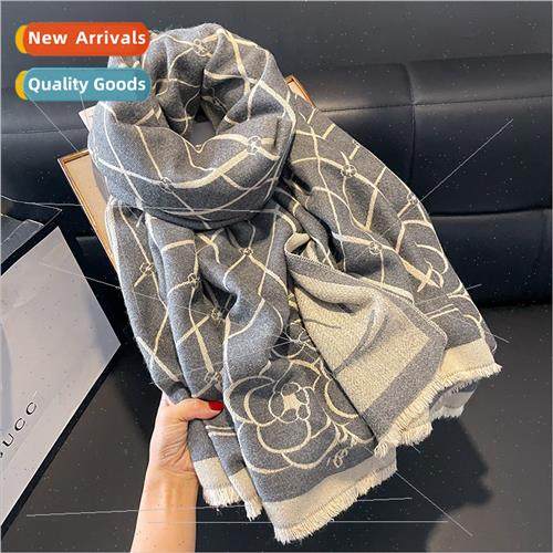 2023 Classic Premium Versatile Core Yarn Scarf Women Small A