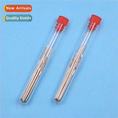 Transparent Bottle Needles Big Eye Blunt Head Hand Sewing Ne