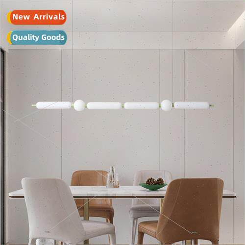 -modern art long dining table light Scandinavian creative de