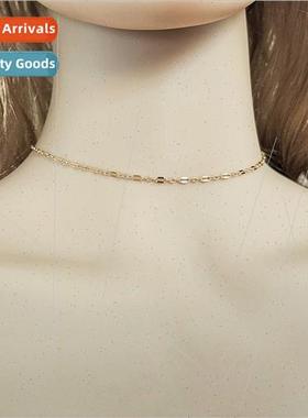 of fashion simple fine buckle ring chain lockbone chain neck