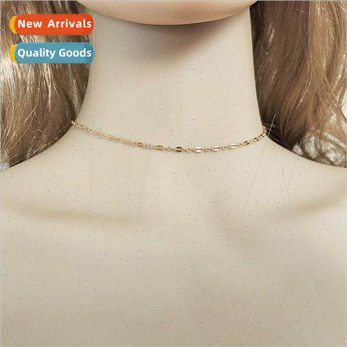 of fashion simple fine buckle ring chain lockbone chain neck