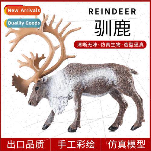 Christmas Reindeer  Animal Toys Wildlife Model Reindeer Antl