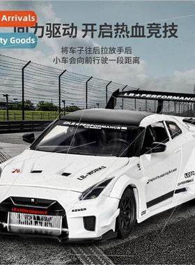 1:24 ssan GTR alloy model back to sound light rear wheel sho