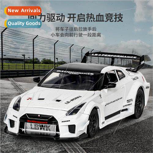 1:24 ssan GTR alloy model back to sound light rear wheel sho