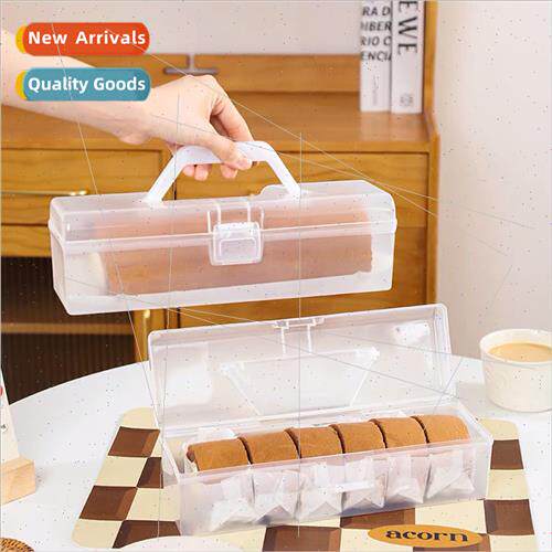 Sealed Crisper Cake Roll Organizer Plastic Rectangular Noodl