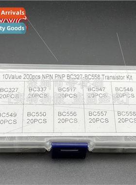 10 kinds specifications 200pcs transistor boxed package TO-9