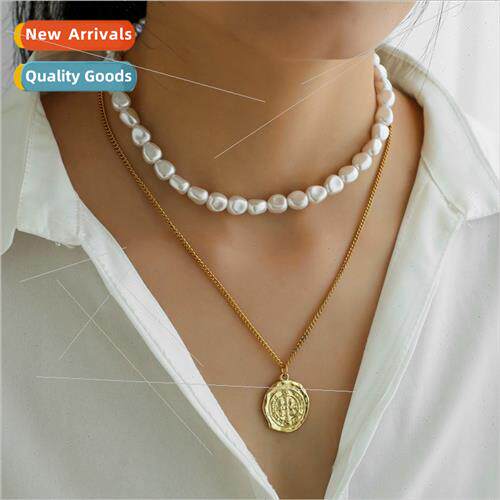 Europe vintage real gold-plated tanium steel chain UV color