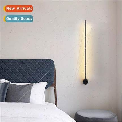 Minimalist wall lamp creative LED long modern simple Scandin