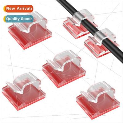 Fixed wire device -adhesive cable fixing seat cable desktop