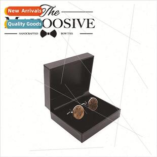 French Wood Shirt Cufflinks Mat Autumn Fine Solid