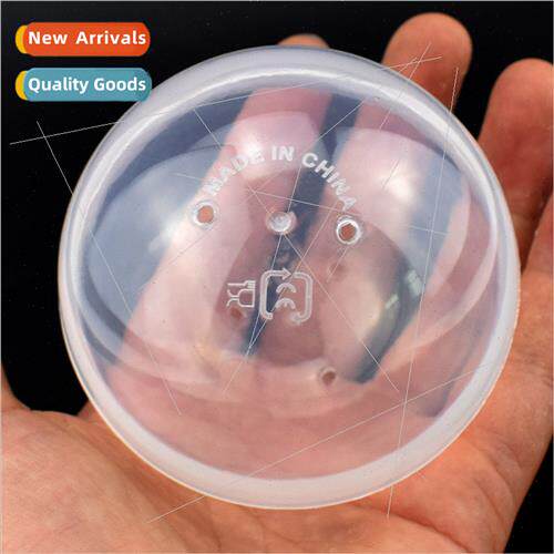 75MM round transparent twisted egg shell machine wh 7.5CM tr