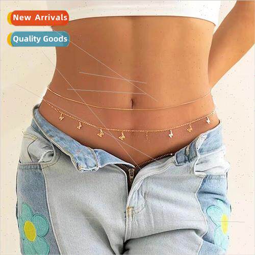 Jewellery Europe fashion sexy hottie body chain tassel butte