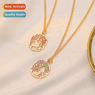 rabb necklace girl hollow jew cute cat pendant Fashion alloy