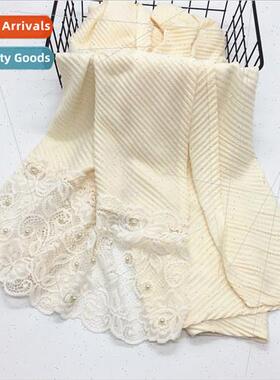 New solid color a head water-soluble lace lace pearl embosse