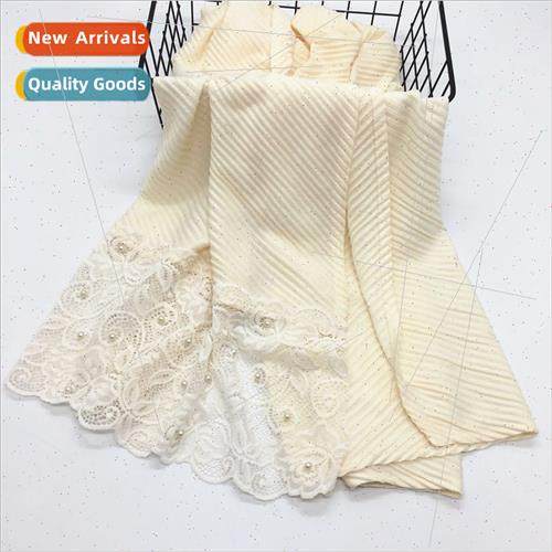 New solid color a head water-soluble lace lace pearl embosse