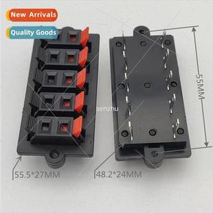 Audio Double Clamp Row Block WP10 Terminal Wiring Speaker